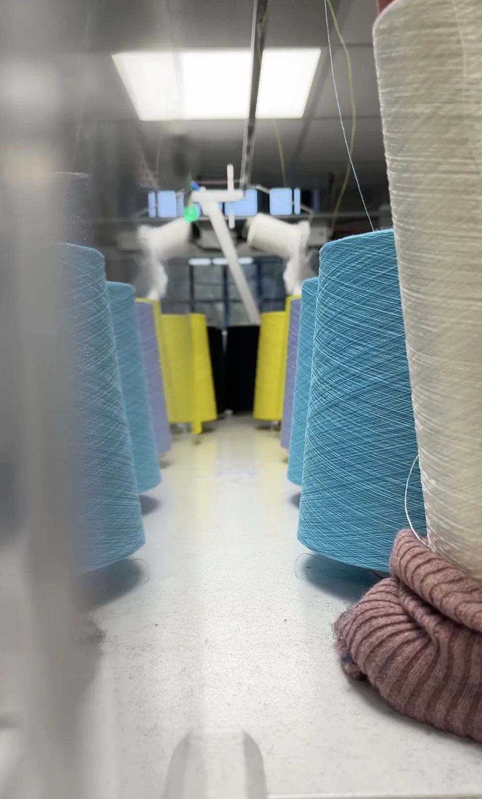 Sustainable yarn selection