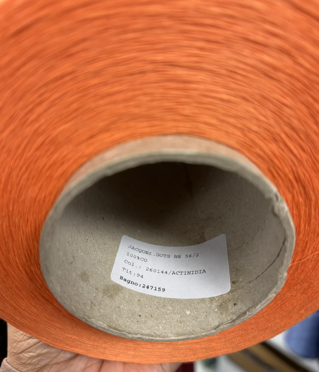 Sustainable yarn selection
